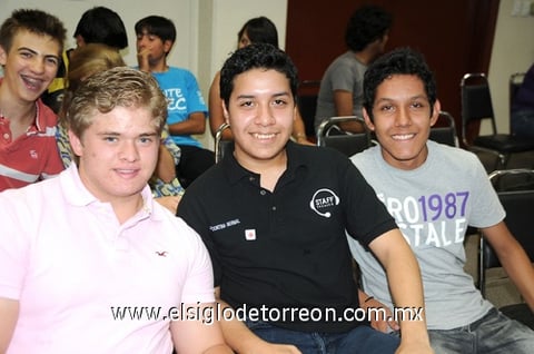22082010 Alejandro Martínez, Pedro Cortina y Juan Manuel Guerrero.  EL SIGLO DE TORREÓN/ ÉRICK SOTOMAYOR