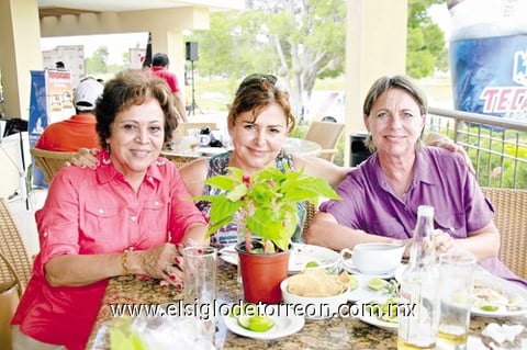 22082010 Rosa Elena, Laura y Emelia.