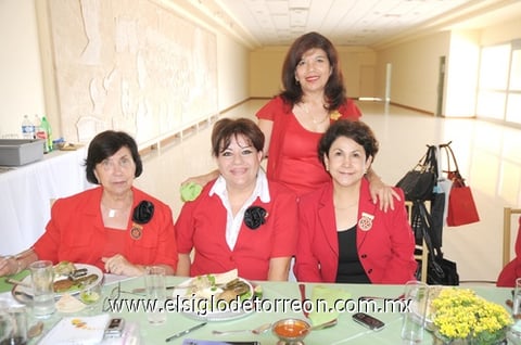 22082010 Elba de González, Laura de Carrillo, Lety de Contreras y Chepis de Pérez.