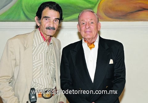 22082010 Carlos Cardán y Len Van der Graff.