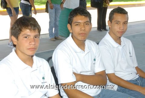 24082010 Hiram Muñoz, Maximiliano Encino y Mario Palacios.