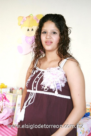 25082010 Jéssica Gutiérrez espera la llegada de una niña. EL SIGLO DE TORREÓN