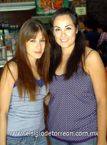 27082010 Mar Acosta y Claudia Franco.