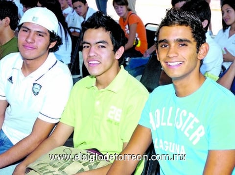 29082010 Gerardo Vega, Sergio Quiñones y Alejandro Nájera.