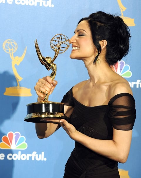 Archie Panjabi recibió el premio de actriz sobresaliente de apoyo en las series de drama por su papel en 'The Good Wife'.