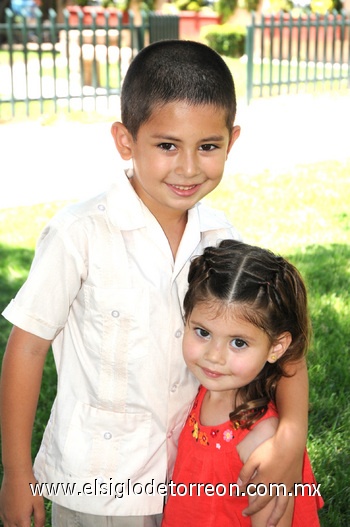 Pablo y Ana Laura Araluce Cueva.