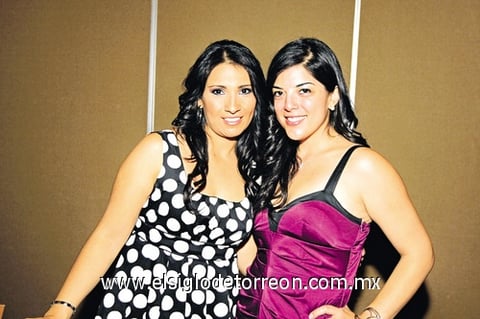 Marcela García y Belinda Puentes.