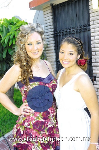 Jaqui y Becky.