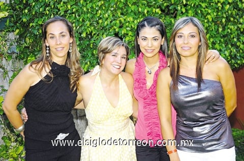 Vane, Brenda, Alicia y Pily
