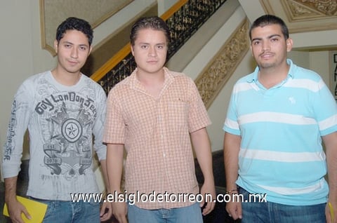 01092010 Jorge López, Paloma Torres, Estela Castellanos y Rodrigo Guerrero.