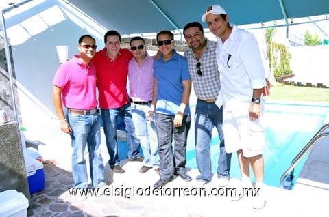 03092010 Carlos Torres, Héctor Mortera, Óscar Parra y Raúl Ríos.