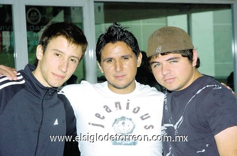 05092010 José Cavazos, Omar Gómez e Ignacio Cháirez.