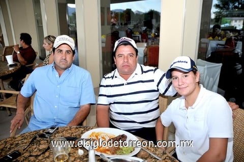 10092010 Jesús Ocampo, Alejandro Barragaño y Esther Barragaño.