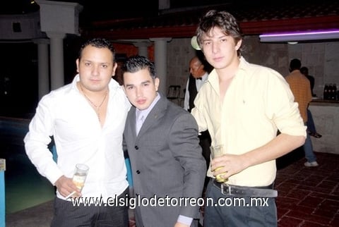 12092010 Alejandro Padilla, Adolfo Miranda y Alejandro Barousse.