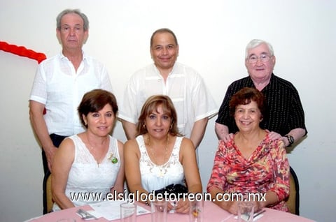 19092010 Rosalinda Ayup de Jiménez, Florencio Jiménez, Olga Goitia, Jorge Darwich, Lety de Campos y Víctor Campos de la Peña.