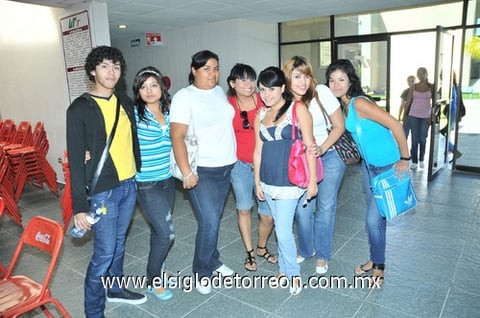 22092010 Jesús Elias, Álvaro Paredes, Uriel Rangel, Roberto Sánchez, Fernando Rivas y Juan Carlos García.