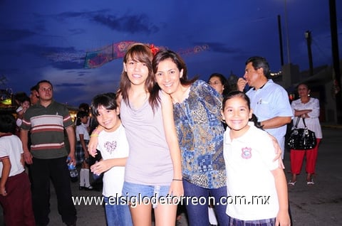 23092010 Renata Chapa, Renata, Aitana e Ivana Muñoz Chapa.