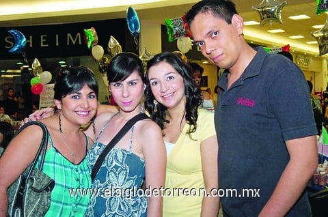 26092010 Jenny, Cristina, Claudia e Iván.