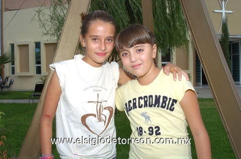 27092010 Brenda Cansino y Greta Olvera.