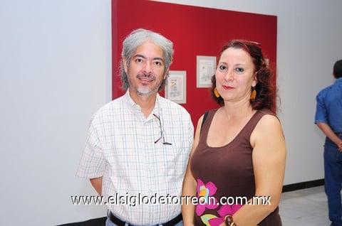 27092010 Carlos Burciaga y Alicia Samper.
