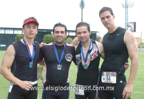 28092010 Fernando Martínez, Ernesto González, Ernesto Gilio y Gustavo Fernández.