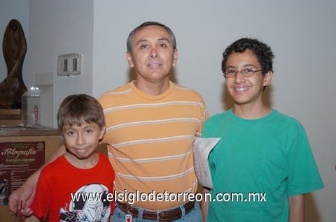 29092010 Federico, Daniel y Federico Bernabé.