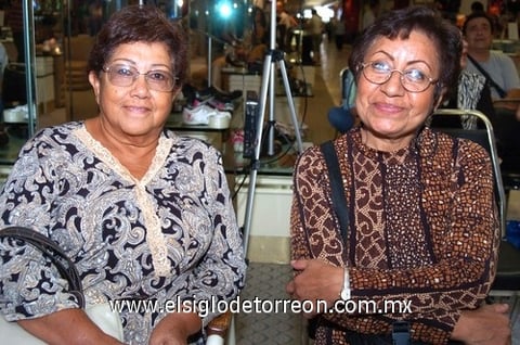 03102010 María Elena y Guadalupe Rocha.  EL SIGLO DE TORREÓN/ JESÚS HERNÁNDEZ