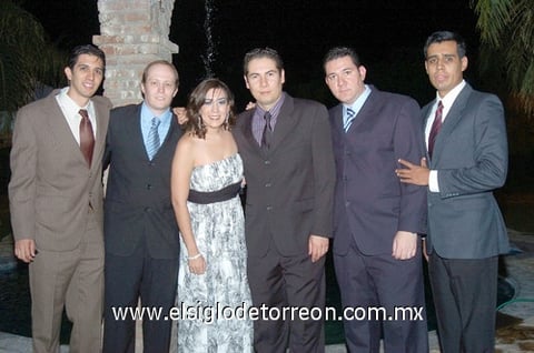 07102010 Emmanuel Félix, Abraham Romo, Triana Félix, Jorge de Luna, Hugo Pascal y Luis Carlos Ruiz.  EL SIGLO DE TORREÓN/ JESÚS HERNÁNDEZ