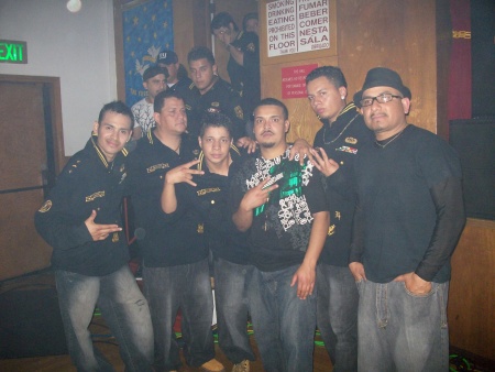 El Oackland California con los capi. Fotografía enviada por Israel Trejo.