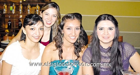 09102010 Jéssica Jáuregui, Rosa María García, Elisa Delgado y Karen Enríquez.