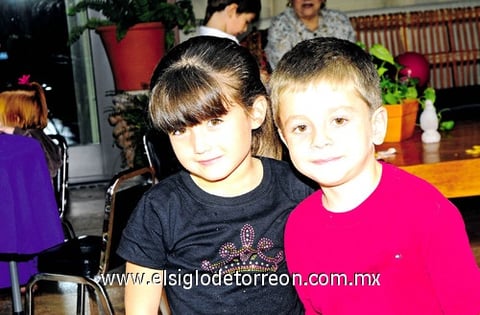 Valeria y Diego.