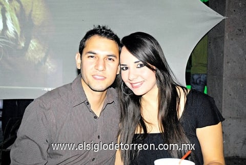 Raúl Vera y Luly Vargas.