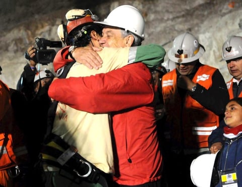 Florencio Ávalos, fue recibido por el Presidente de Chile Sebastián Piñera.
