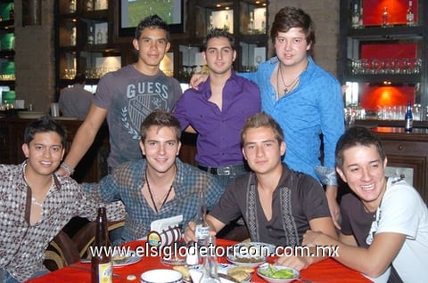 13102010 Fer de la Parra, Micky Perales, Milton Jiménez y Luis Aguirre.
