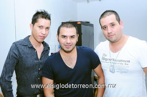 14102010 Luis Gerardo García, Ángel López y Alejandro Martínez.  EL SIGLO DE TORREÓN/ ÉRICK SOTOMAYOR