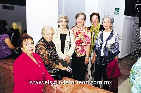 17102010 Alicia, María Elena, Ana, May, Lala y Aurora. EL SIGLO DE TORREÓN/  ÉRICK SOTOMAYOR