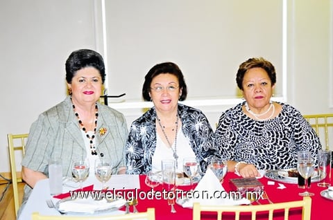 17102010 Señora von Bertrab, Ángeles de Balcázar y señora de Zamorano.