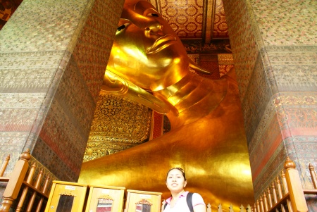 Golden Buddha en Thailandia. Fotografía enviada por Lorena Flores.