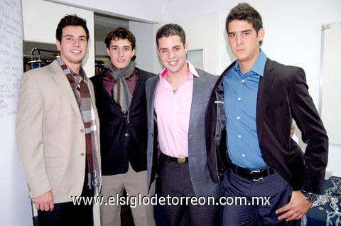 20102010 Alfonso Villa, Daniel de la Parra, Raúl Jaik y Ricardo.
