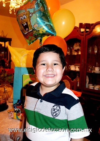 21102010 Pablo Andrés Rodríguez festejó seis años de vida.