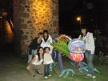 Una noche en Querétaro.  Fotografía enviada por Anabella C'Betts.