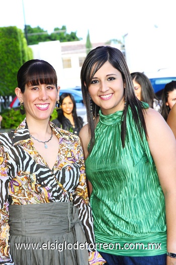 22102010 Mónica de Lara y Adriana Salcido. EL SIGLO DE TORREÓN/ ÉRICK SOTOMAYOR