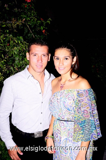 Manuel Riveroll e Ileana Vera.