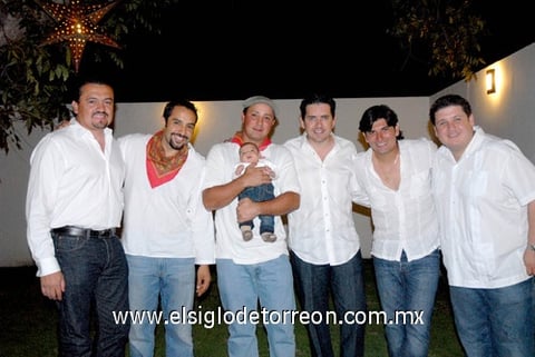 Alejandro Tavera, Carlos Noyola, Rubén Santibáñez, Jorge Leal, Ricardo Duéñez, Mateo Leal y Jorge Díaz.