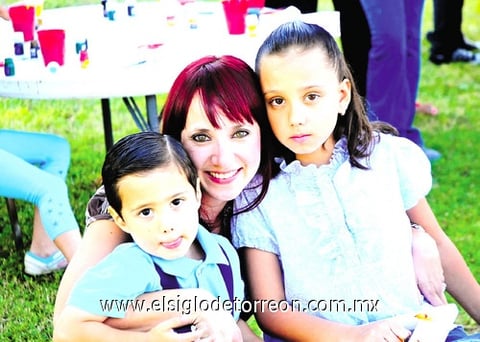 Amanda, Eddy y Alicia.