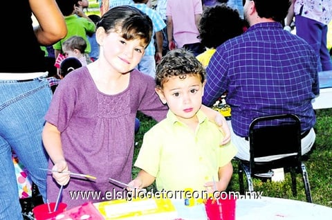 Ana Corina y Diego.
