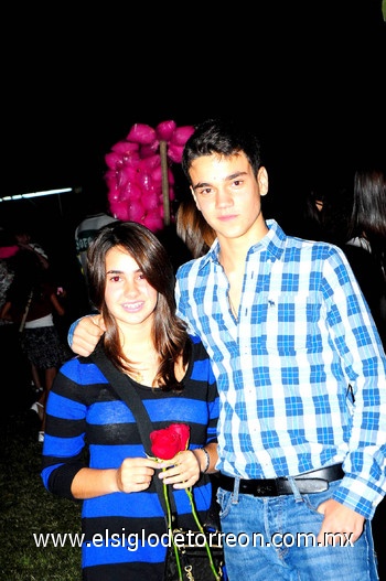 Andrea y Gasiel.