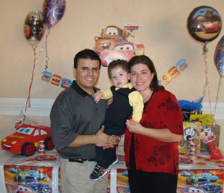 Festejando el cumple 2 de Elías. Fotografía enviada por Adrycen.