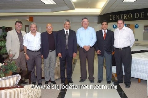 30102010 Juan Sías, Fernando Gómez, Gerardo Reyes, José Espinoza, Francisco Rodríguez, Alberto Cepeda y Roberto Treviño.