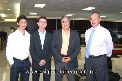 30102010 Cristhian Velázquez, Vicente Velázquez, Carlos Alonso Guerra y Roberto Portillo.